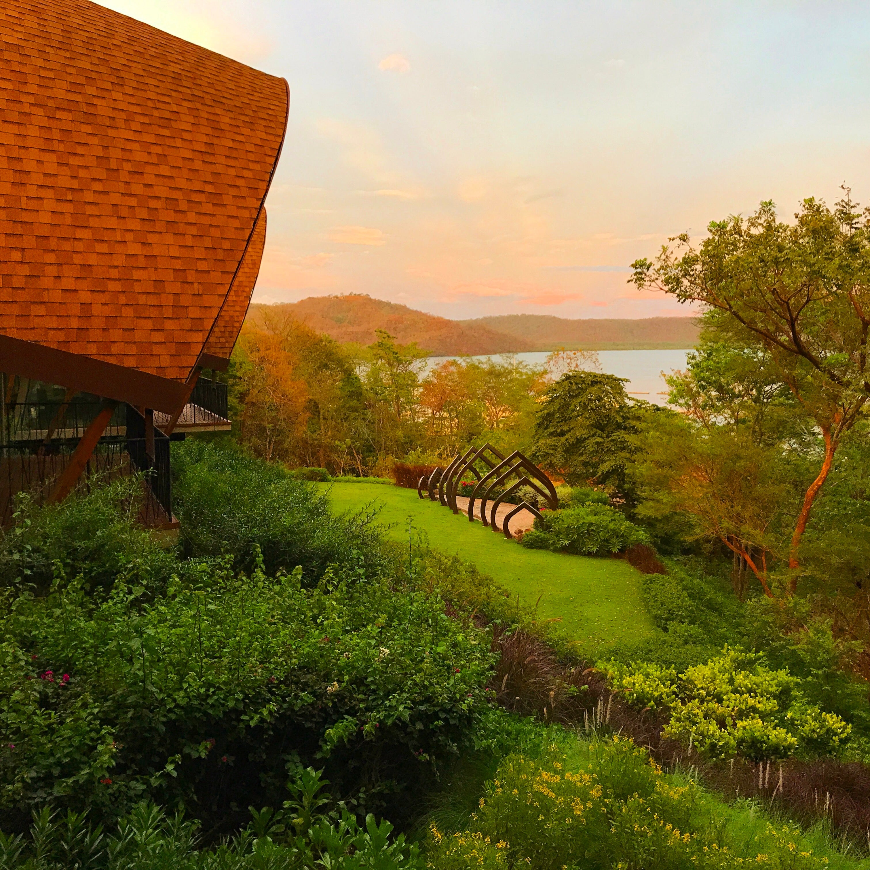View from the Andaz Papagayo Lobby