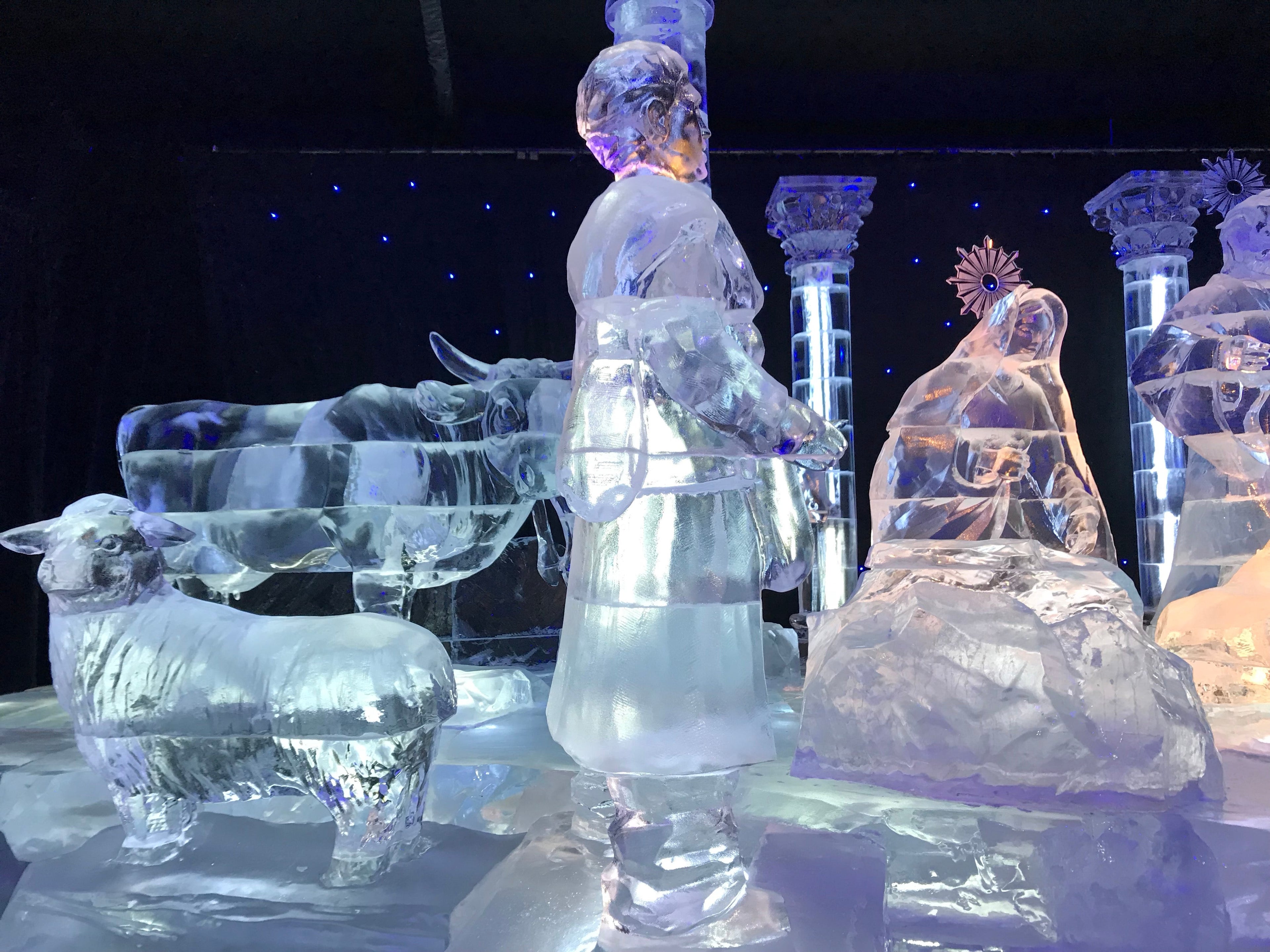 Inside the ICE Exhibit at the Gaylord Texan