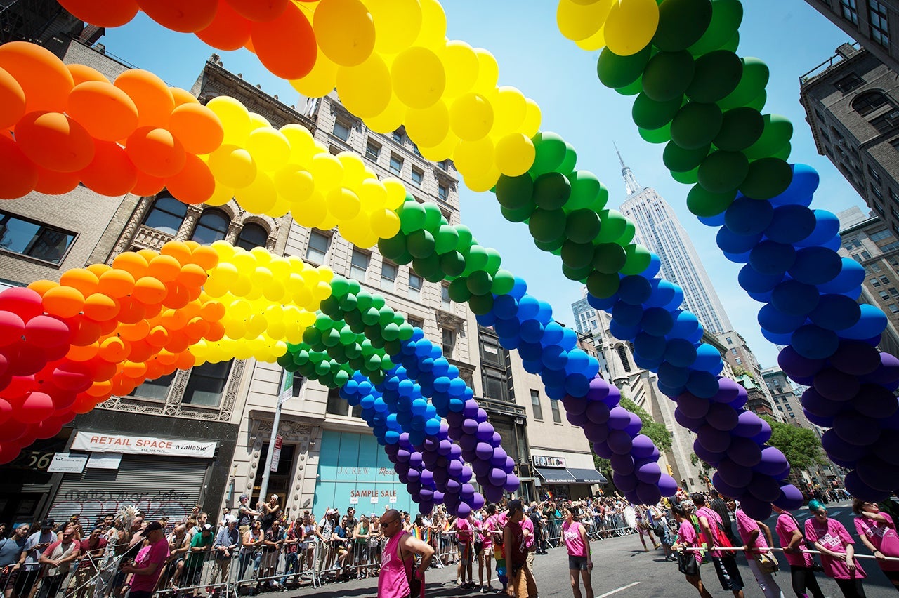 New York City Pride Parade 2016. (Photo by BRYAN R. SMITH/AFP/Getty Images)