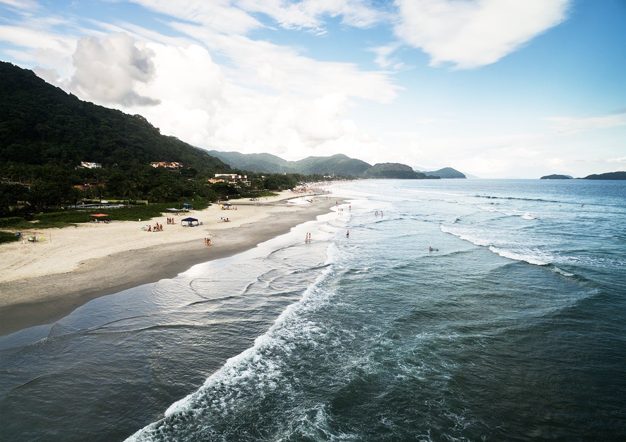 Visit Juquehy Beach next time you're in Sao Paulo, Brazil. (Photo by filipefrazao / Getty Images)