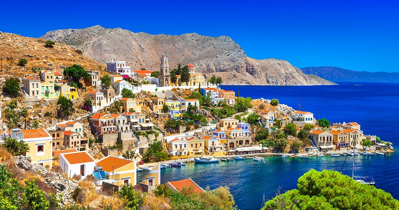 Symi,Beautiful Greek Island.