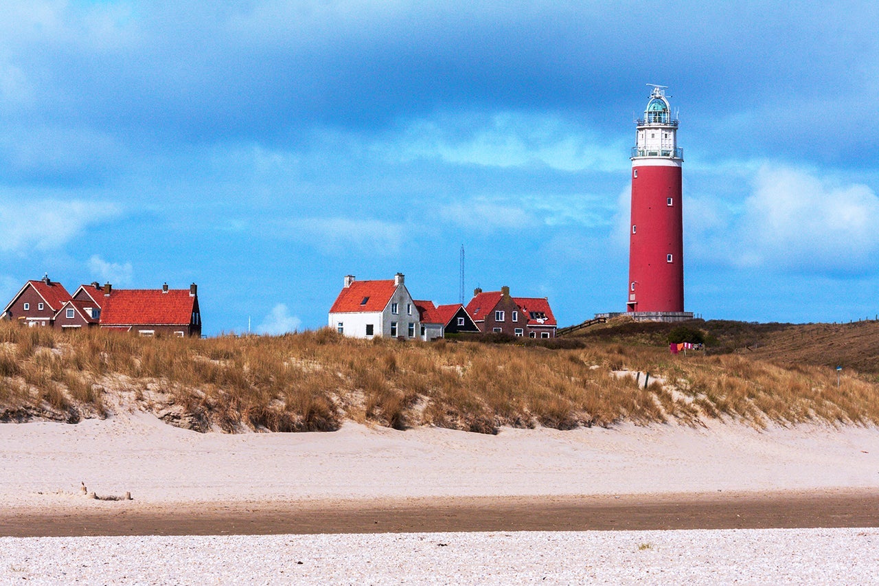 Eierland Lighthouse on the dutch island of Texel. (Photo by fotografie.opzolder.com / Getty Images)