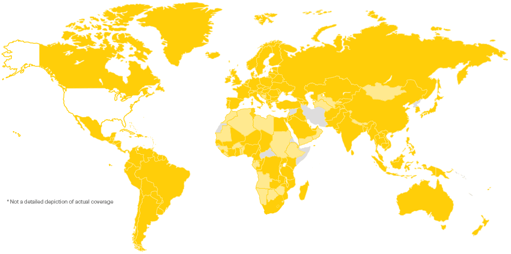 Sprint Global Coverage Map