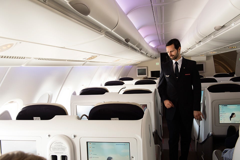 Air France A380 Business Cabin (Photo courtesy of Air France)