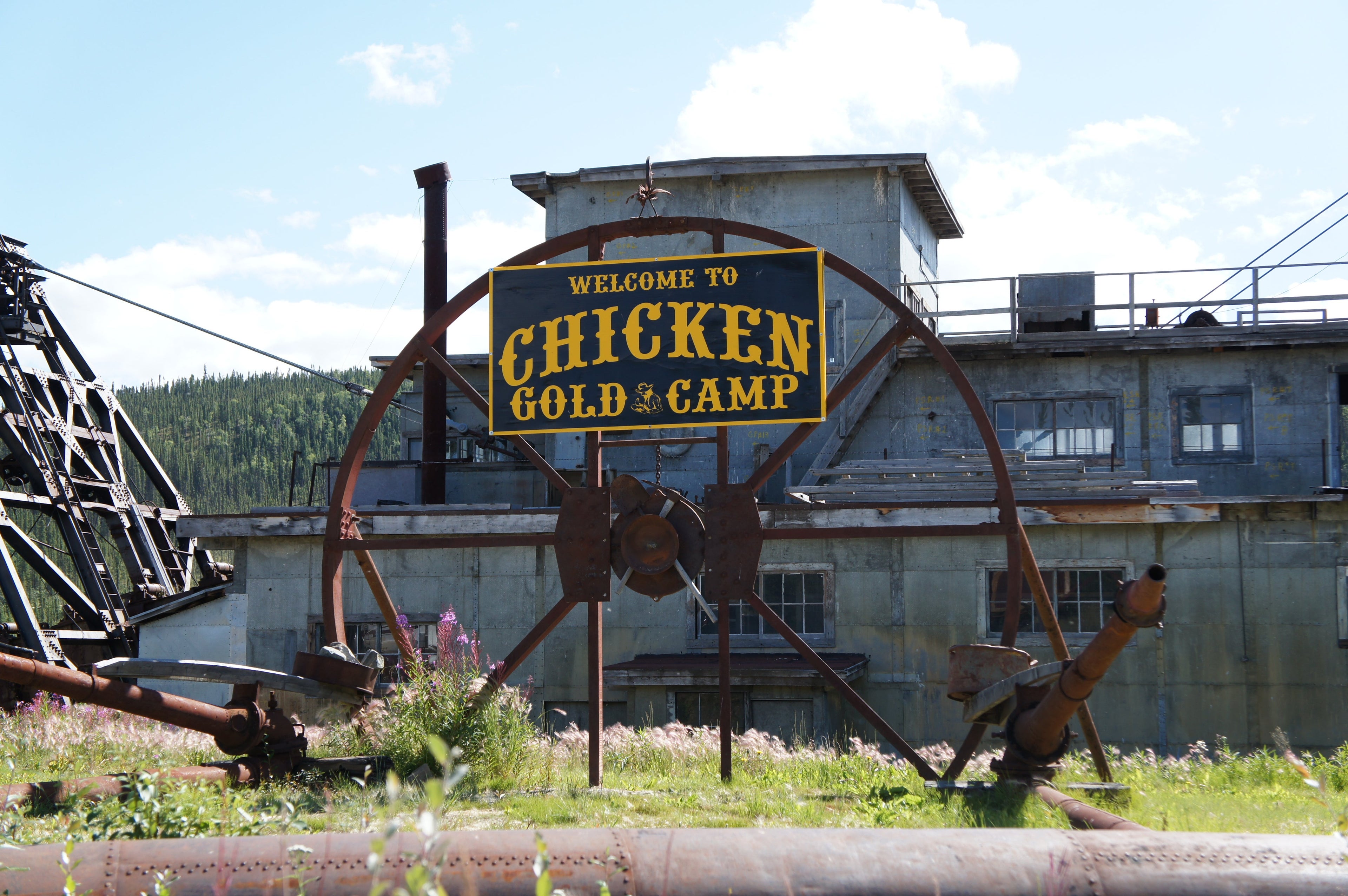 Chicken Alaska Gold Panning