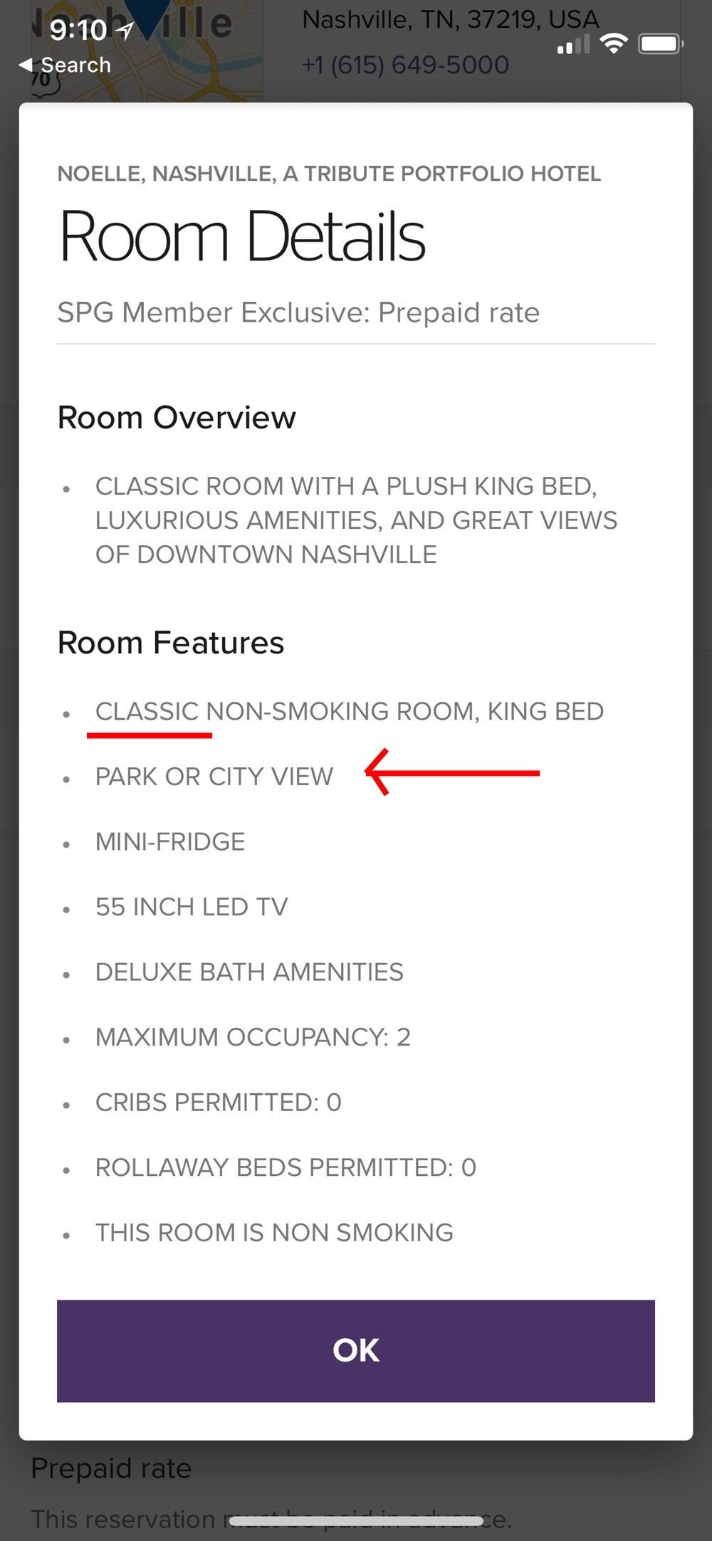 Classic rooms supposedly come with views.