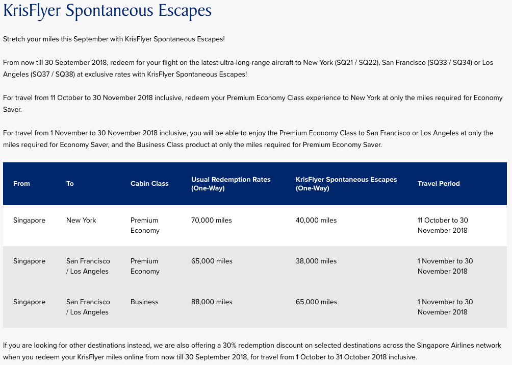 Impressive discounts for some of Singapore Airlines' longest flights