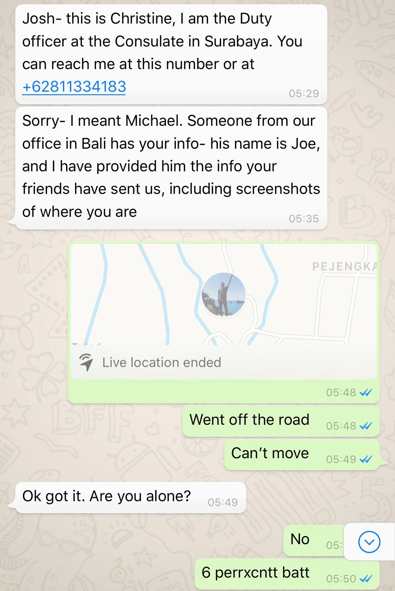 Screenshot courtesy Michael Lythcott
