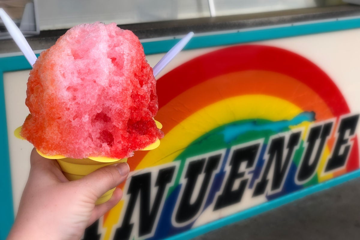 Big Island with Kids - Shave Ice