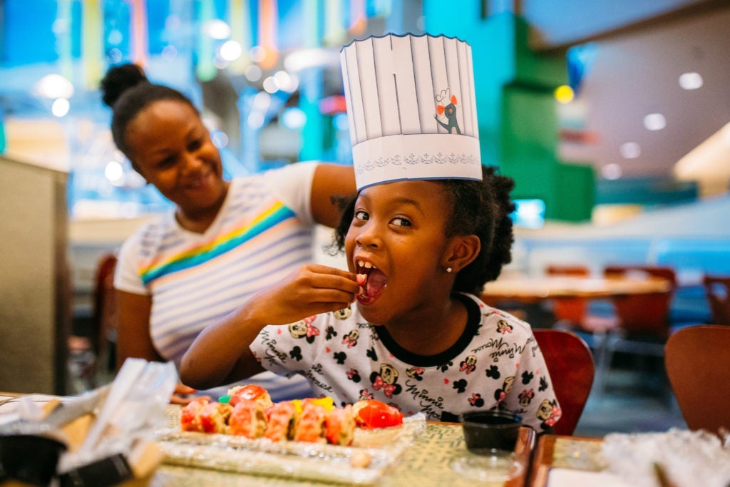 Make candy sushi and more at Epcot's Food and Wine Festival (photo courtesy of Disney)