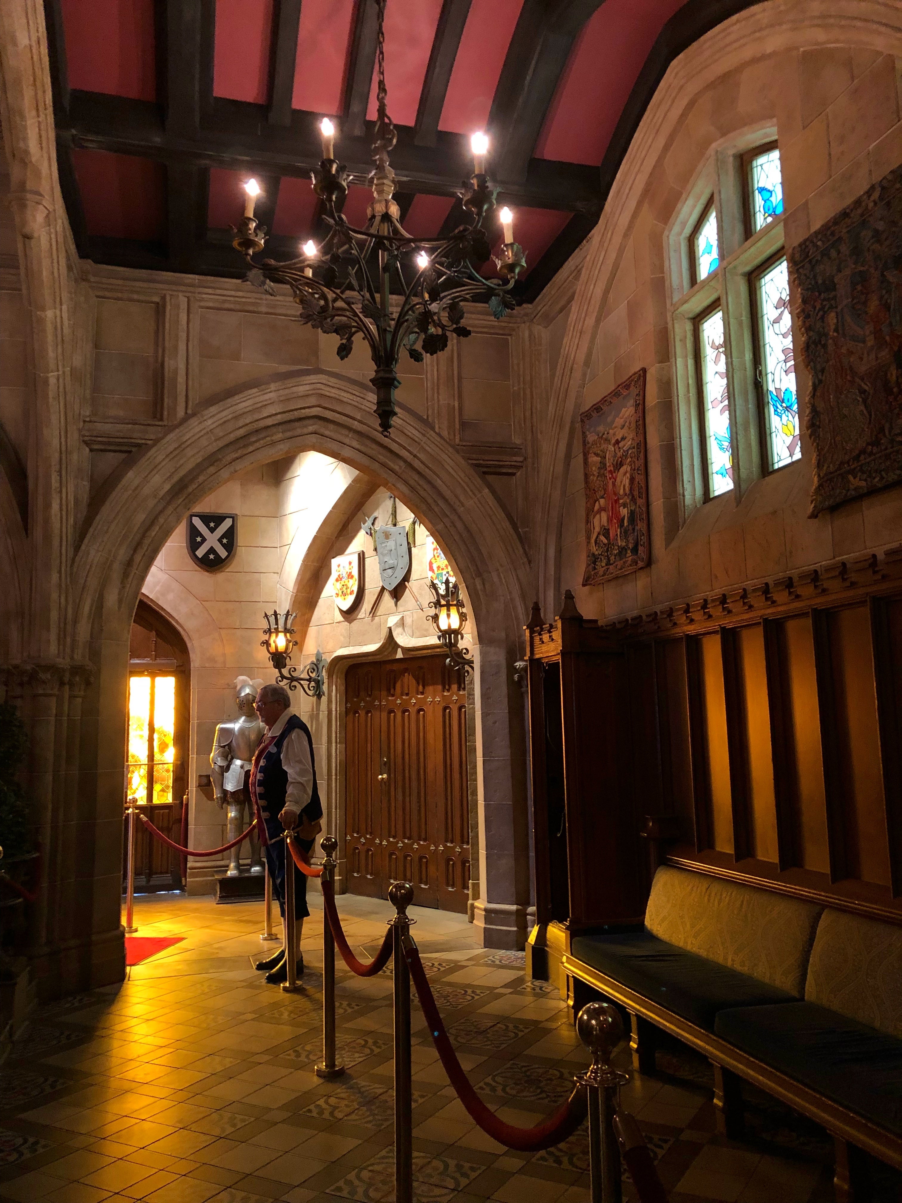 The entrance to Cinderella Castle