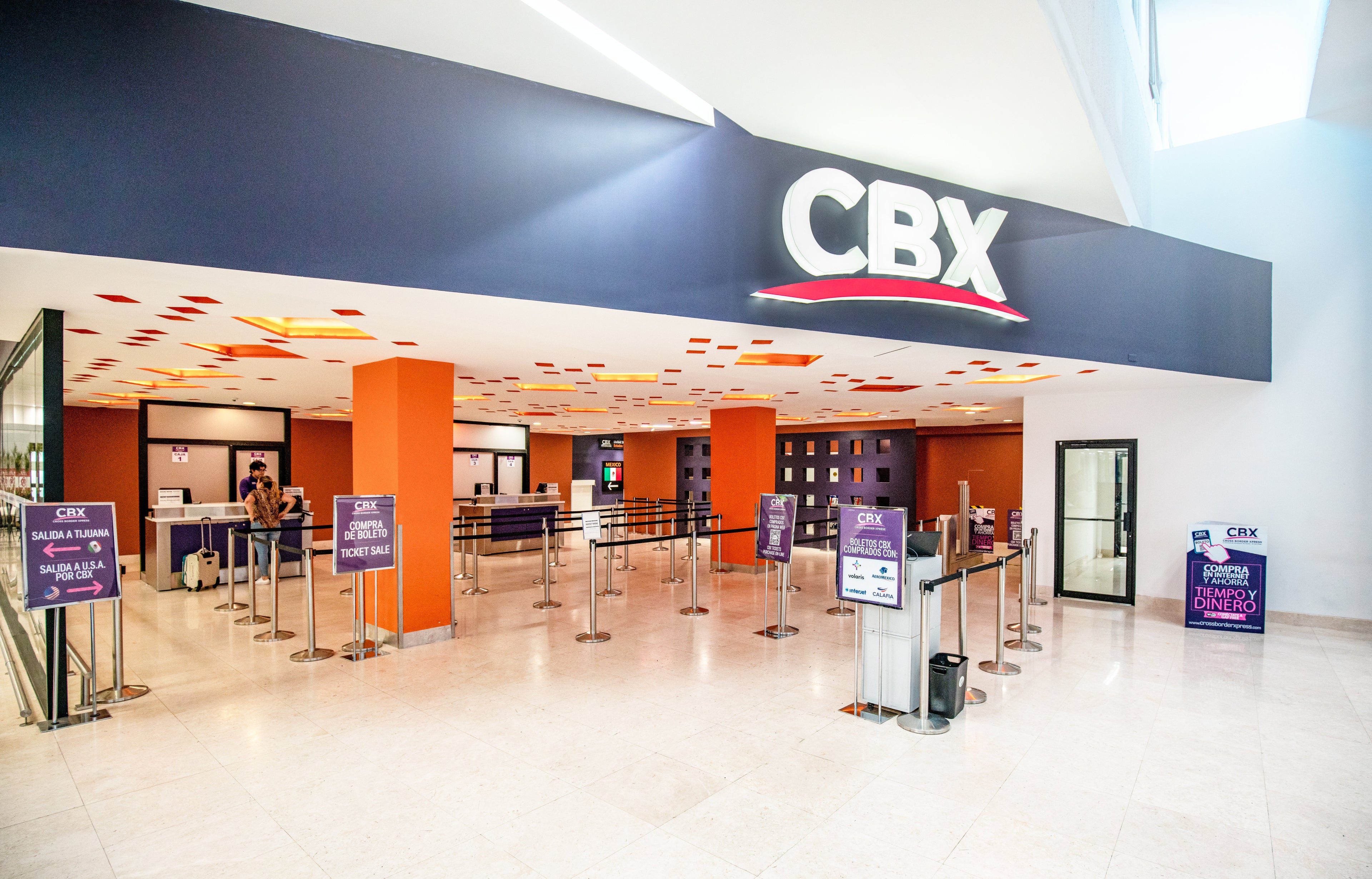 CBX boarder crossing from Tijuana Airport to US