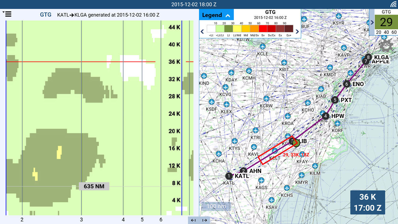 Delta Flight Weather Viewer
