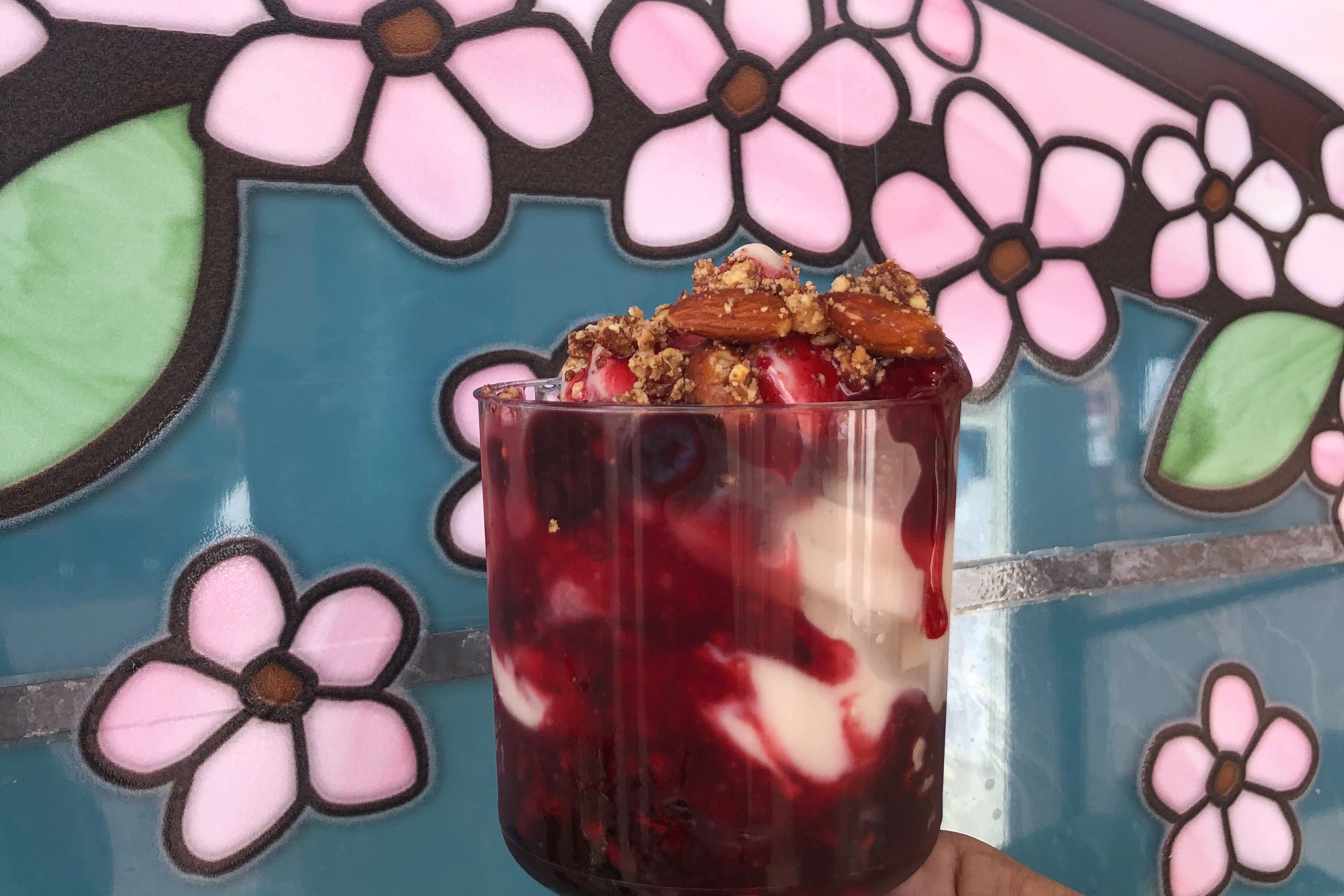 almond milk sundae epcot