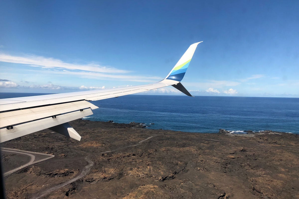 Hawaii Big Island with Kids - Black Lava KOA Airport
