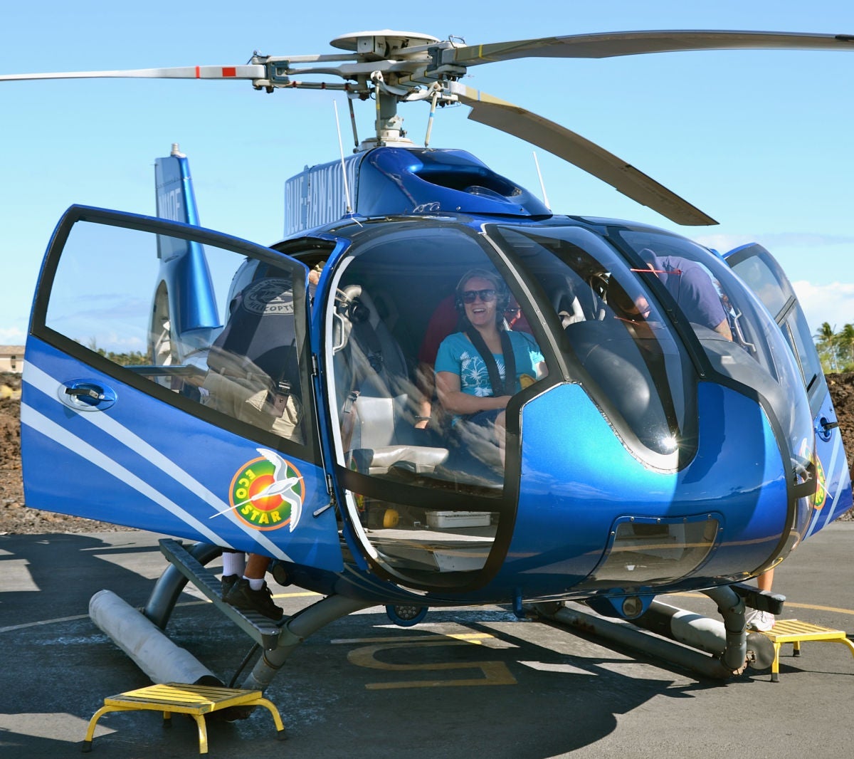 Hawaii Big Island with Kids - Blue Hawaiian Helicopter Tour