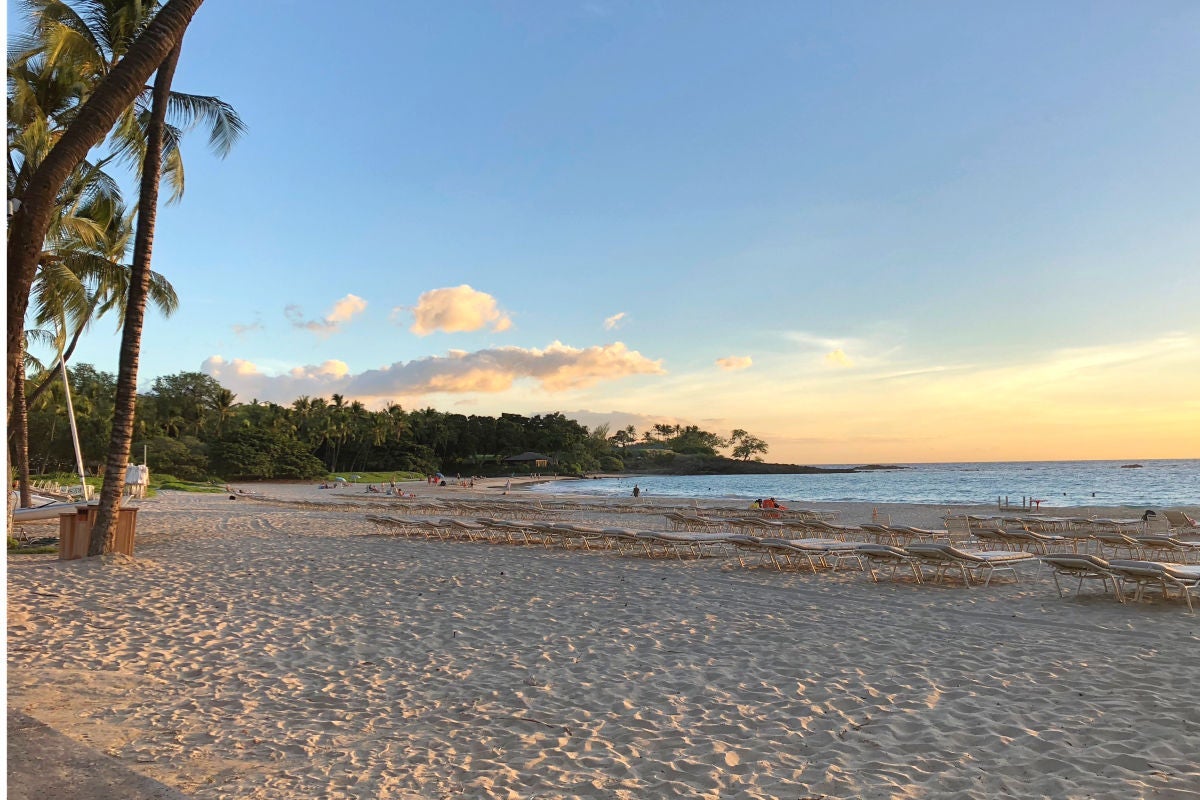 Hawaii Big Island with Kids - Mauna Kea Beach