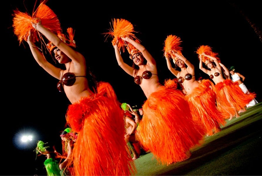 Photo courtesy of the Lahaina Luau.