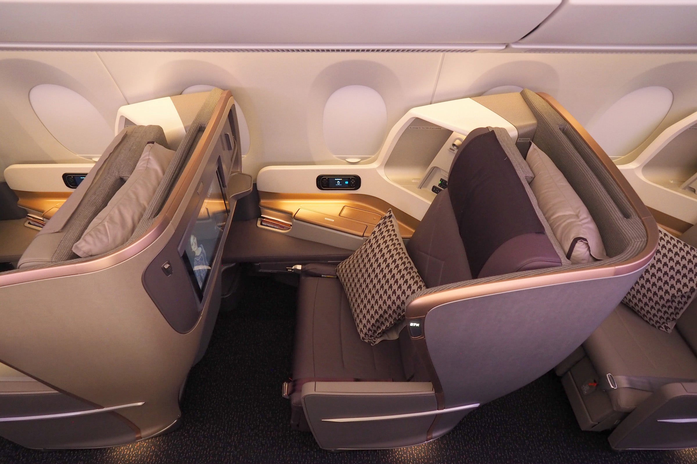Singapore Airlines business class