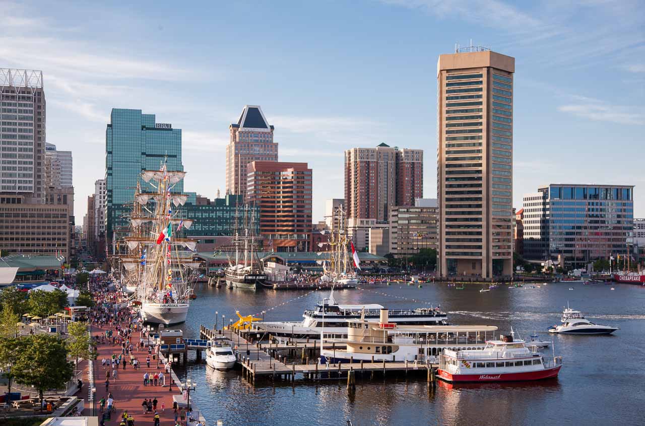 The tall ships of Baltimore