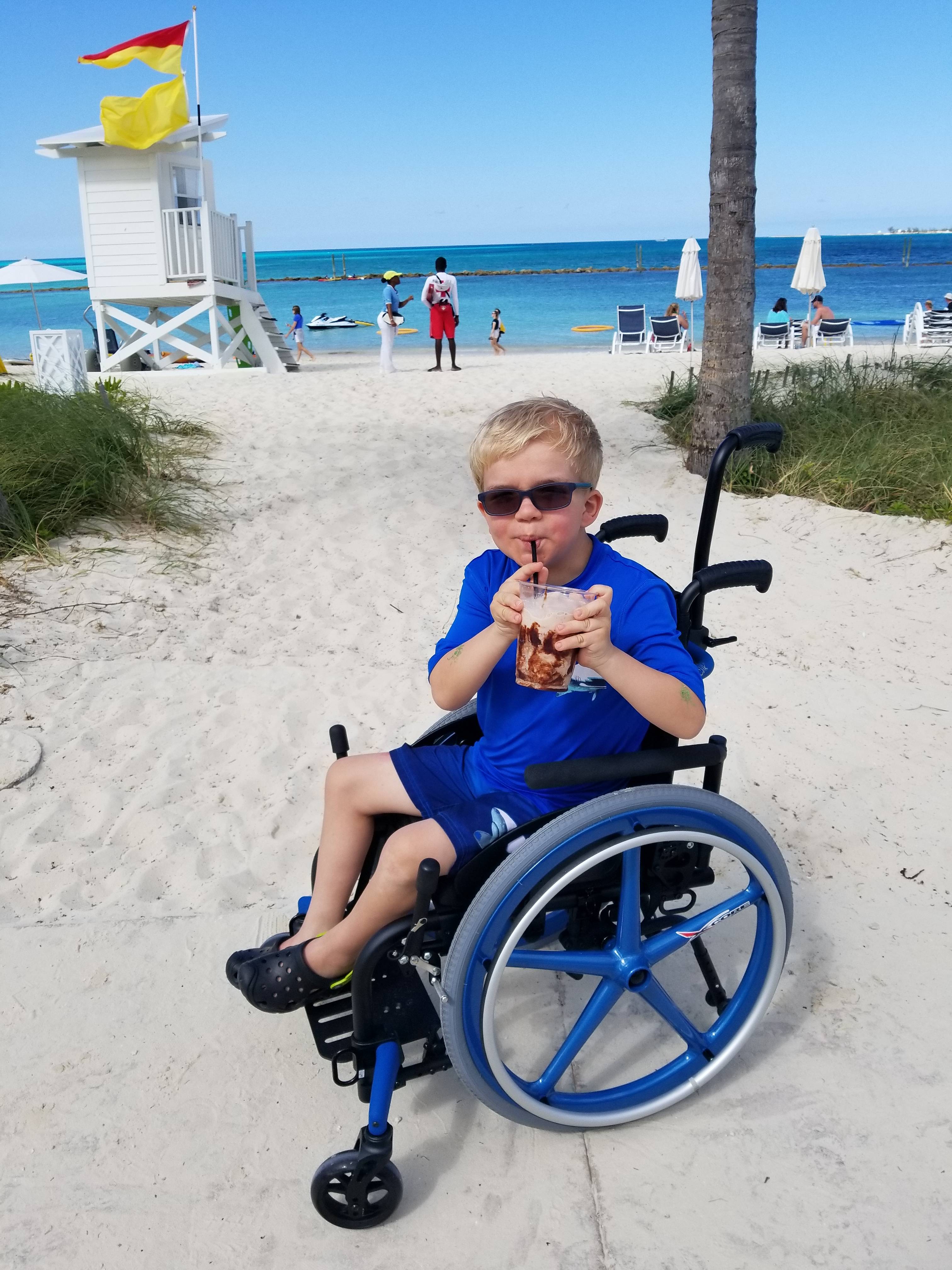 Westin fresh from the Chocolate Milk Bar