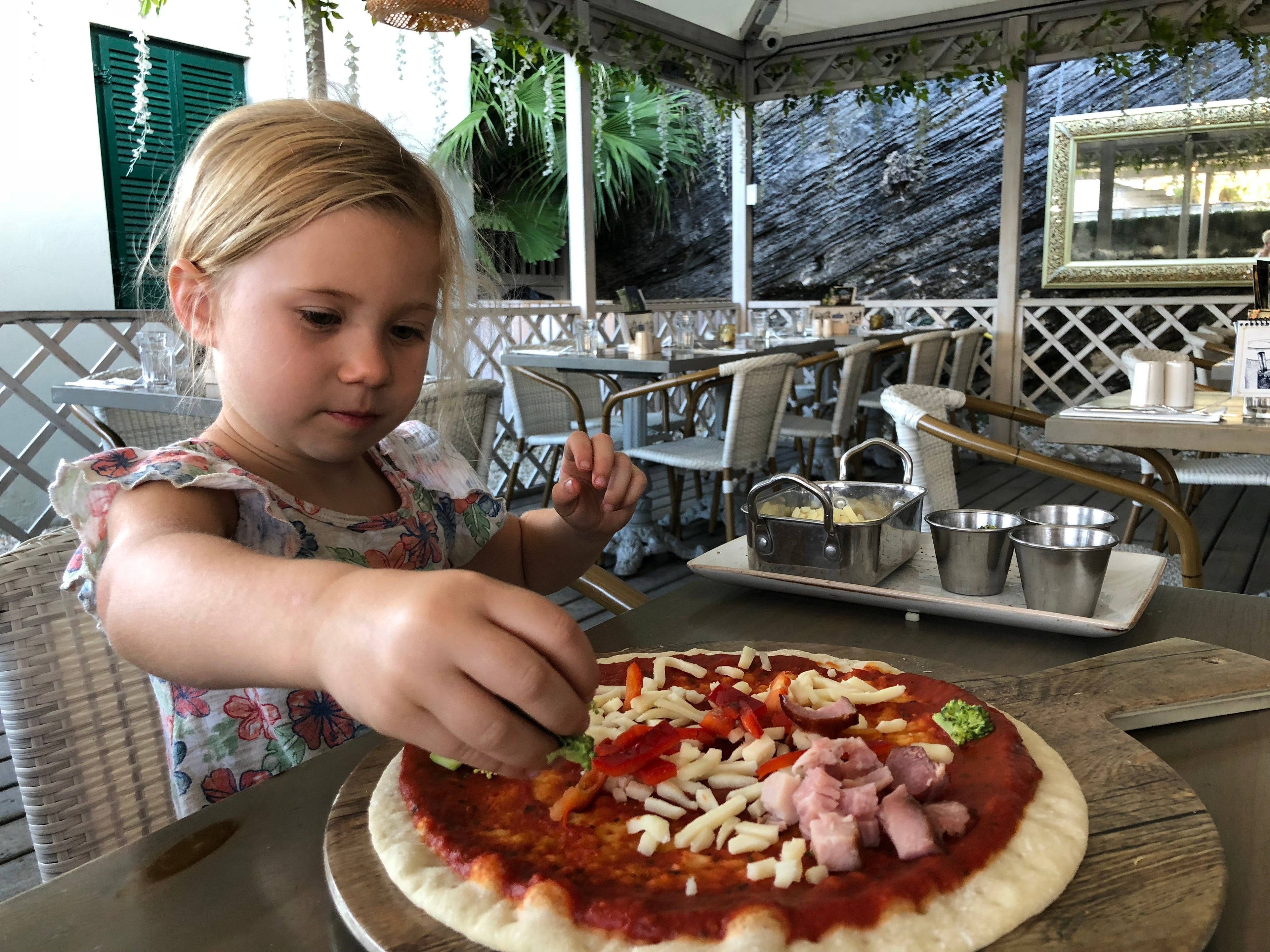 kids make your own pizza village pantry Bermuda