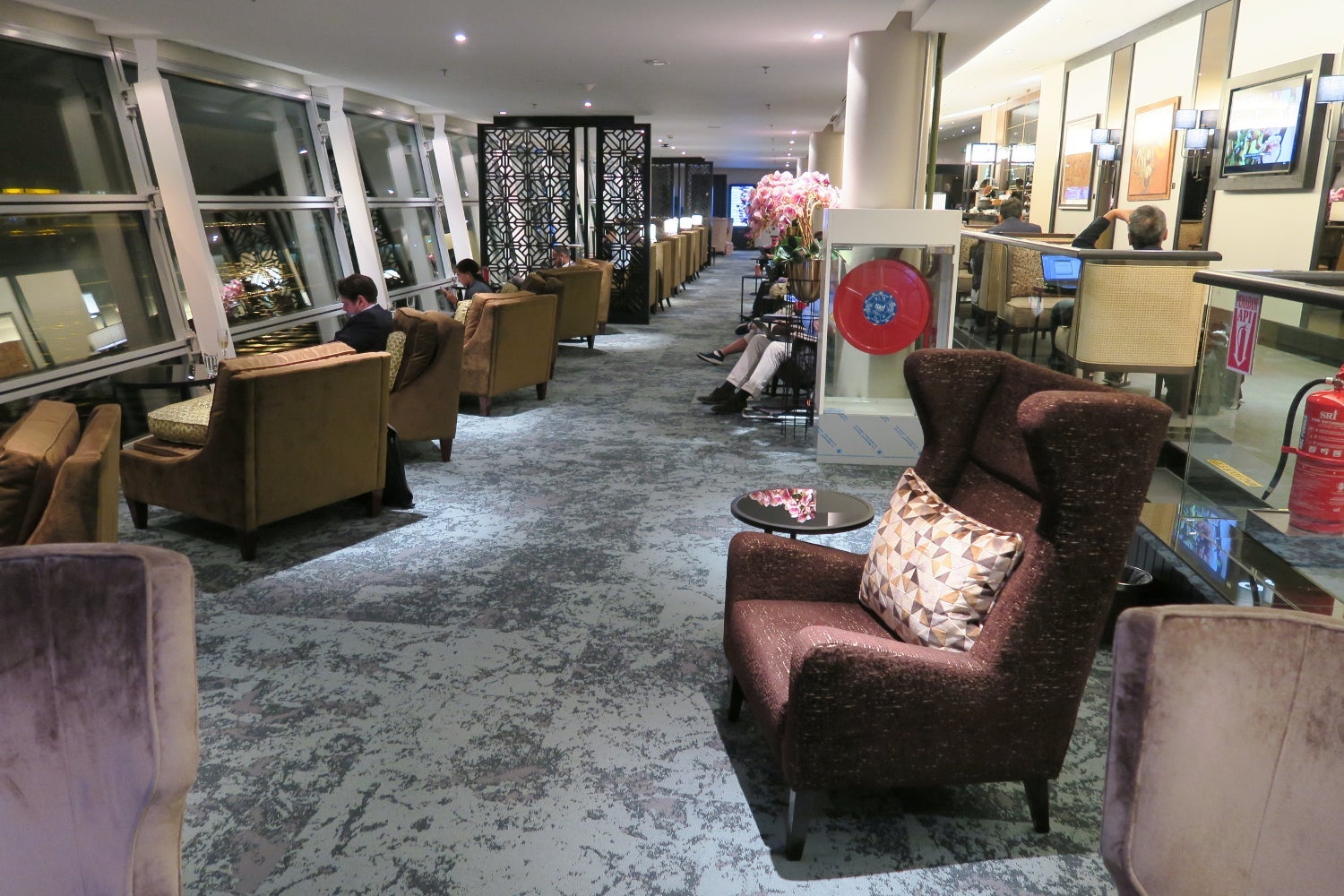 Malaysia Airlines first class lounge