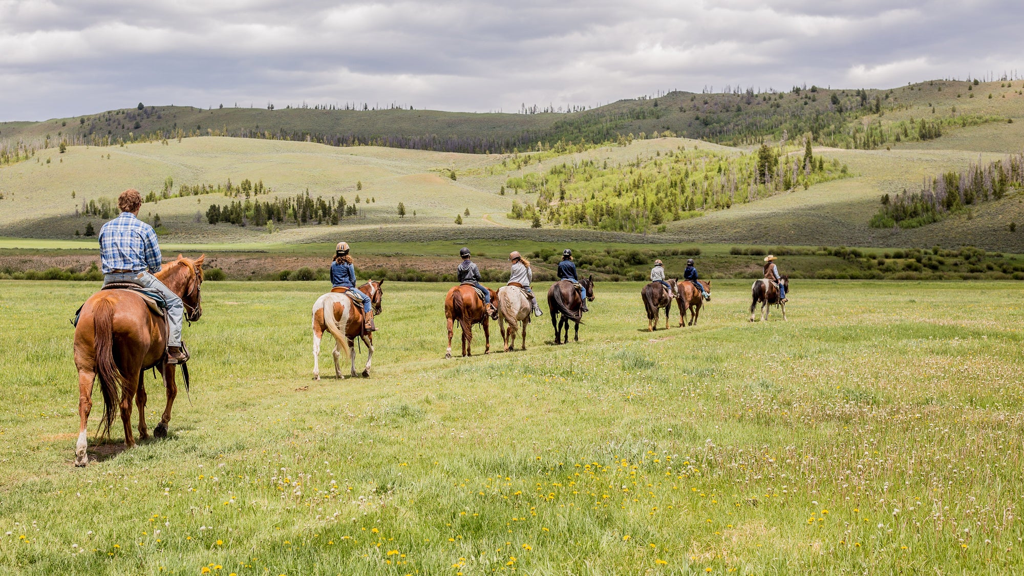 C Lazy U horseback Trail Ride
