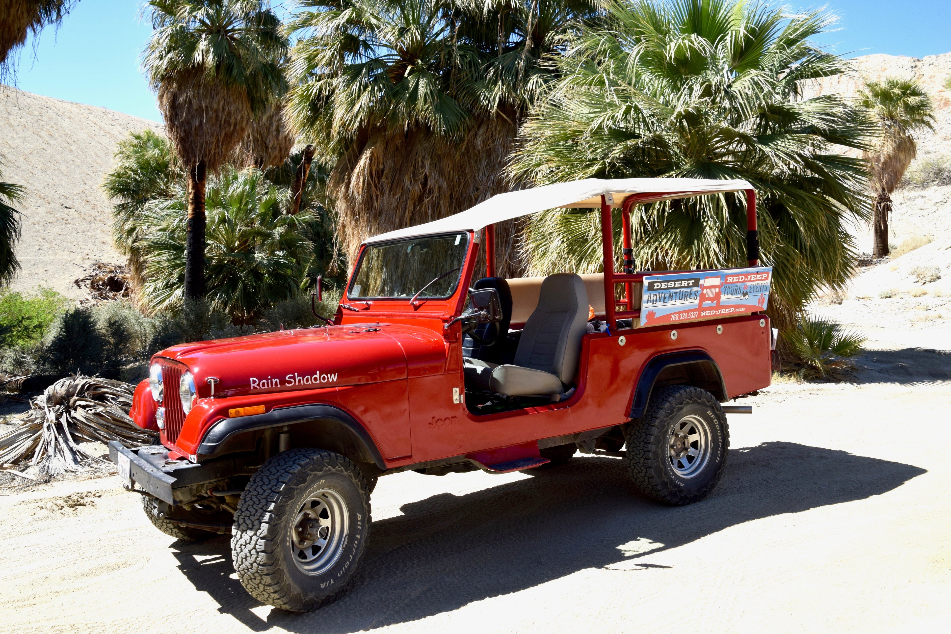 Desert Adventures Red Jeep Tours in Palm Springs