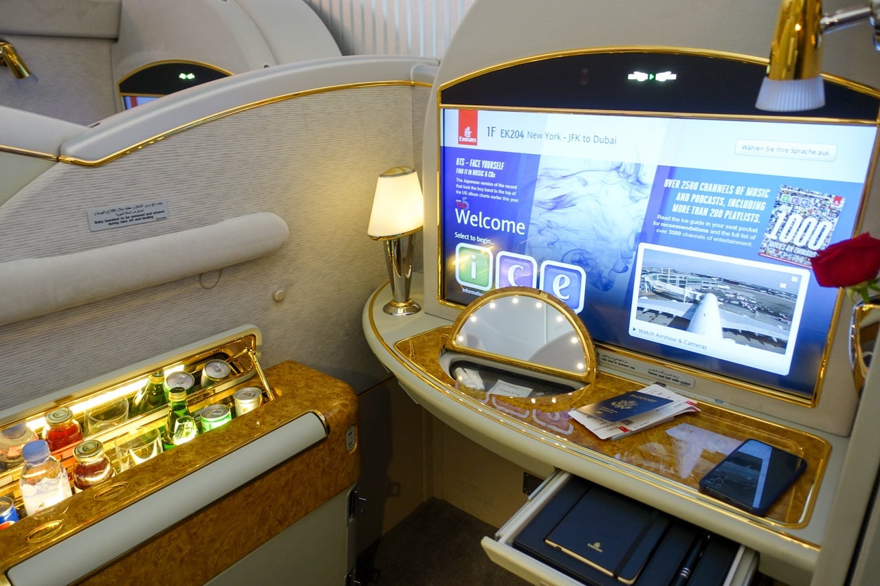 Emirates First Class was a clear winner for some of our TPG Lounge members. (Photo by The Points Guy staff)