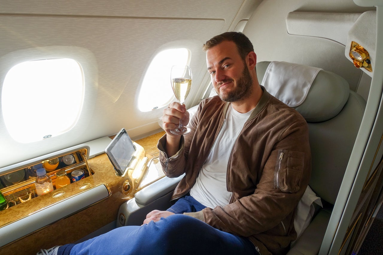 Emirates A380 first class