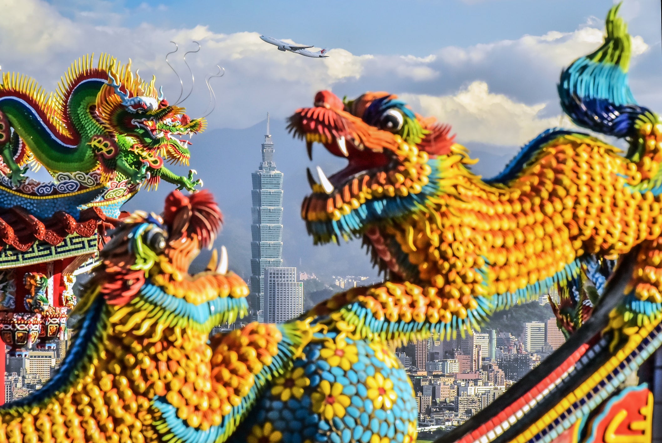 Taipei 101 is a landmark in Taiwan and the tallest building in Taiwan. (Photo by keckl / Getty Images)