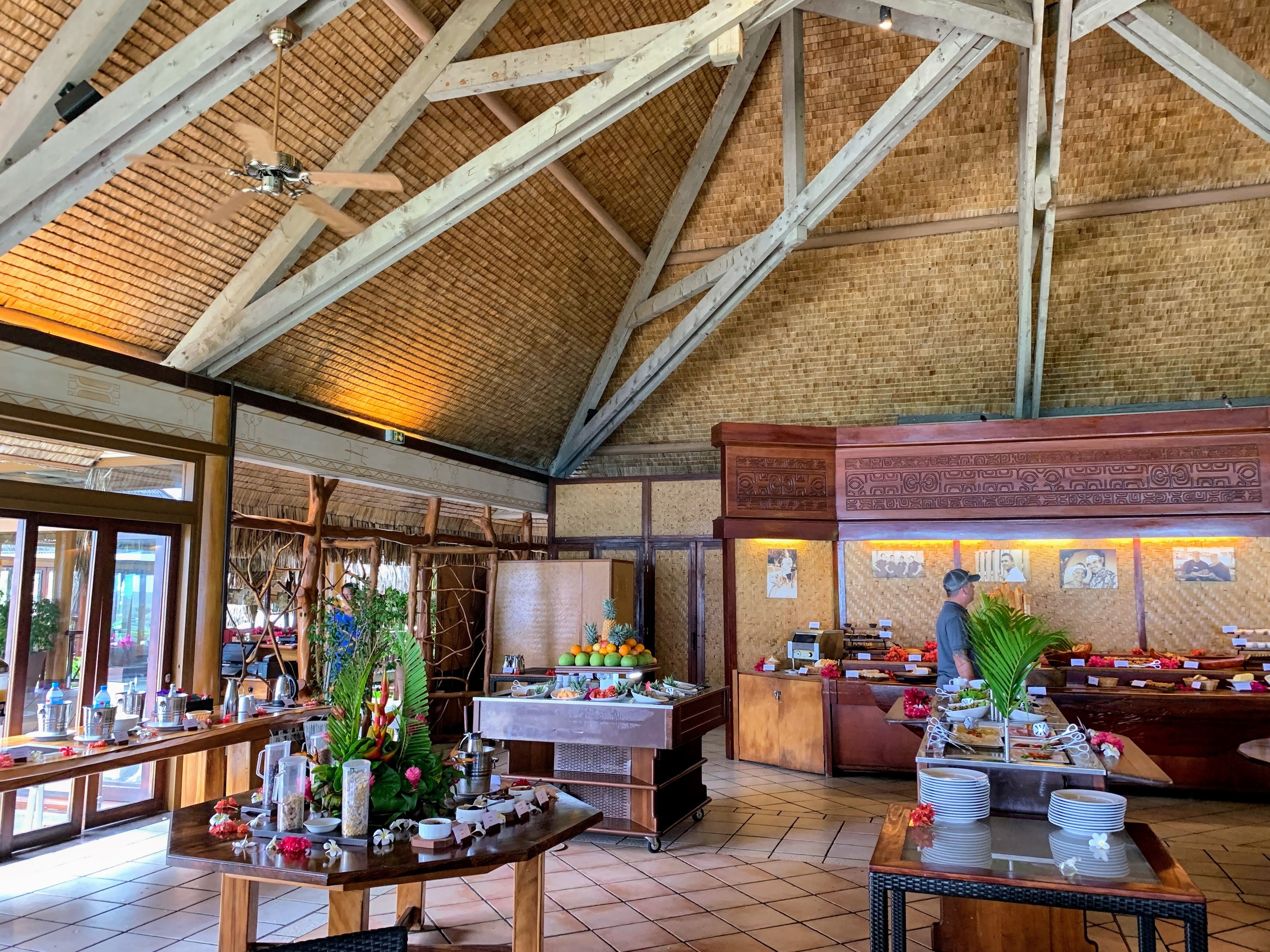 Hilton Moorea Lagoon Resort and Spa - arii vahine breakfast buffet