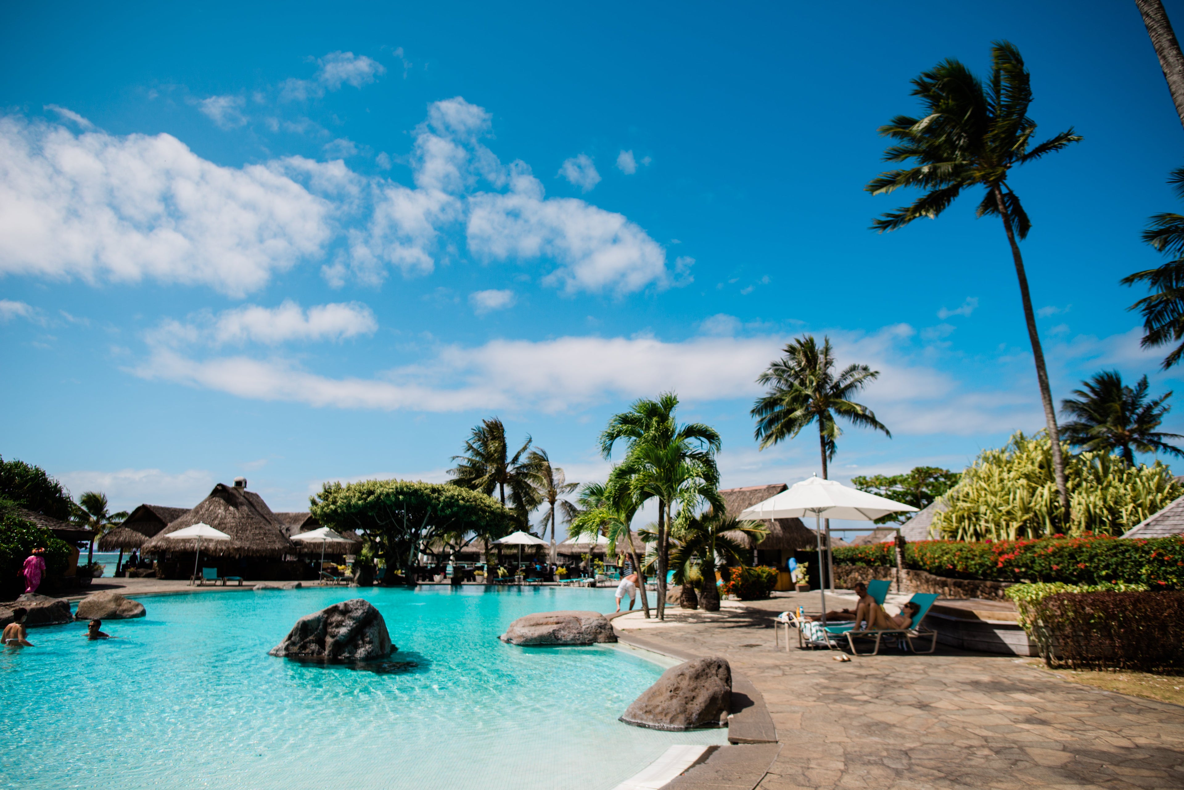 Hilton Moorea Lagoon Resort and Spa - pool area