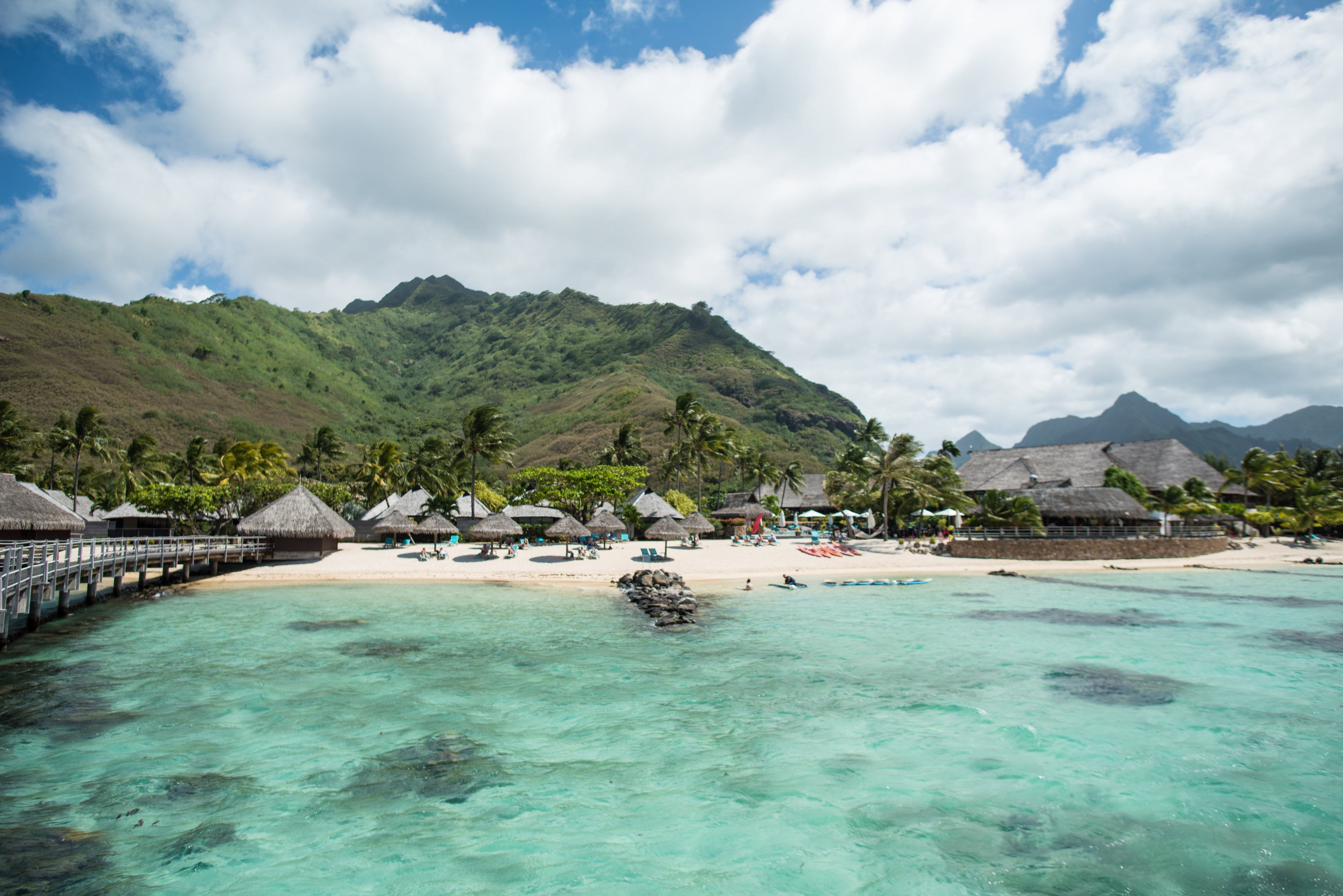 Hilton Moorea Lagoon Resort and Spa - resort beach