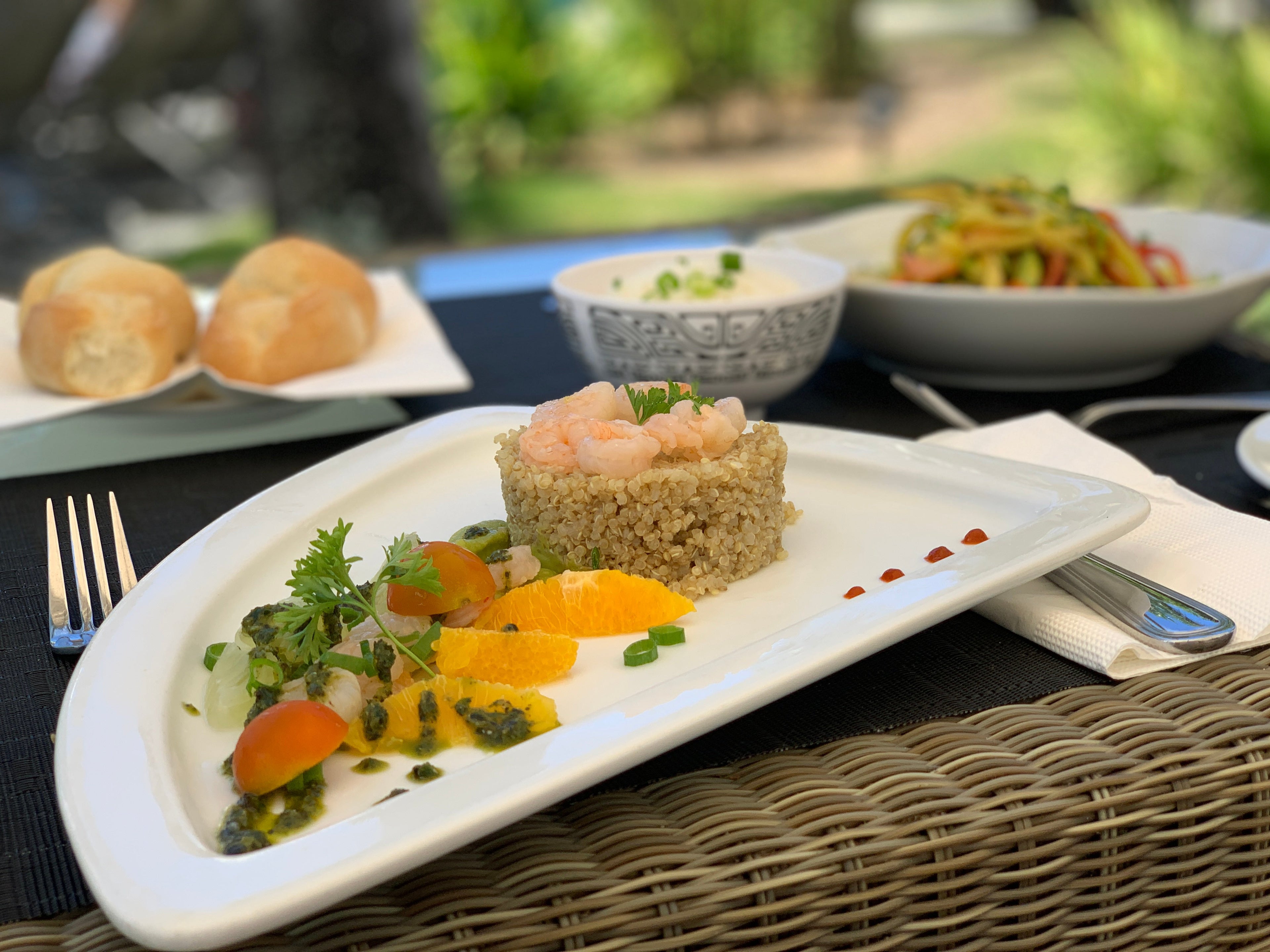 InterContinental Resort and Spa Moorea - fare hana lunch