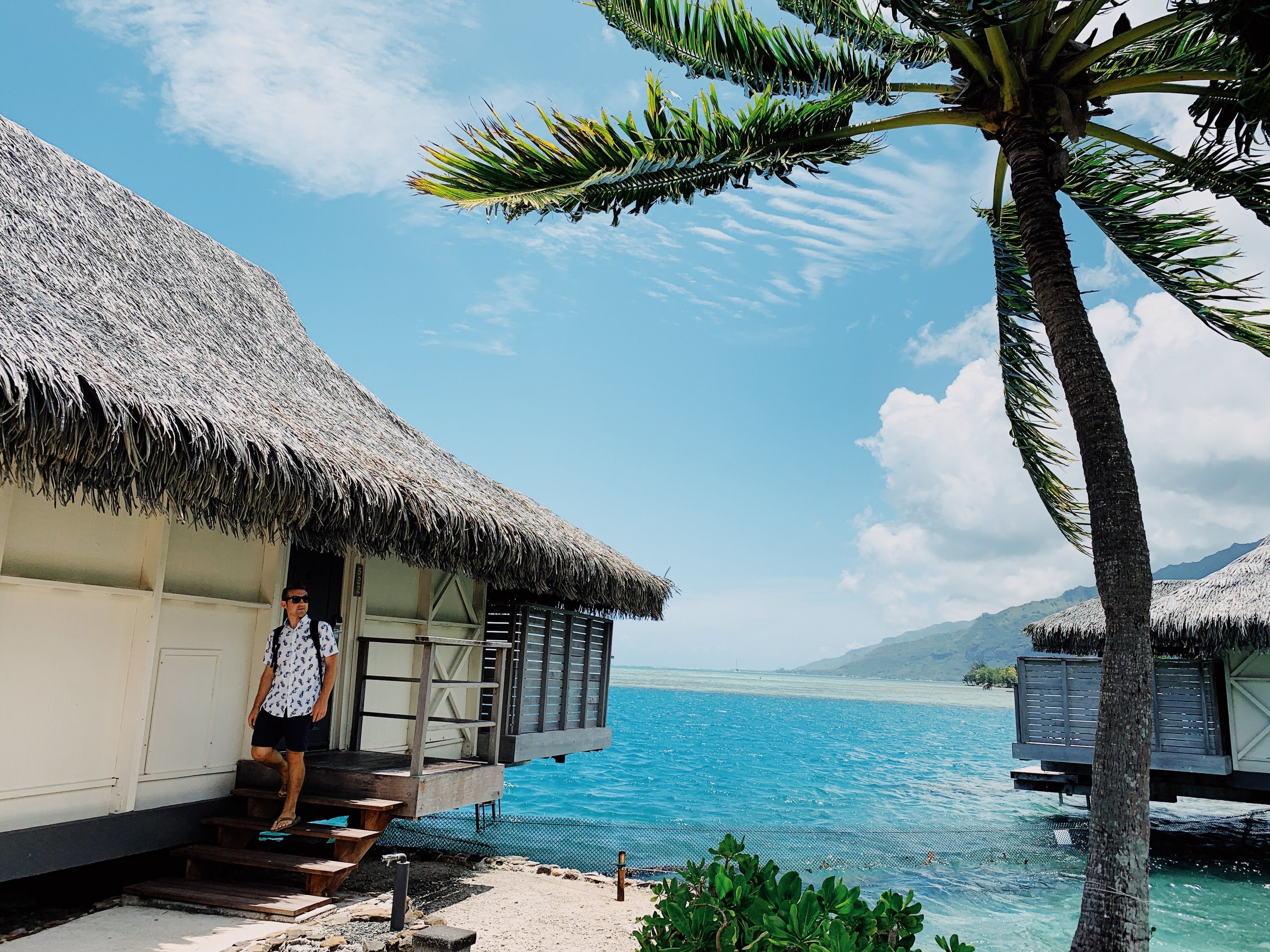 InterContinental Resort and Spa Moorea - overwater bungalow walking