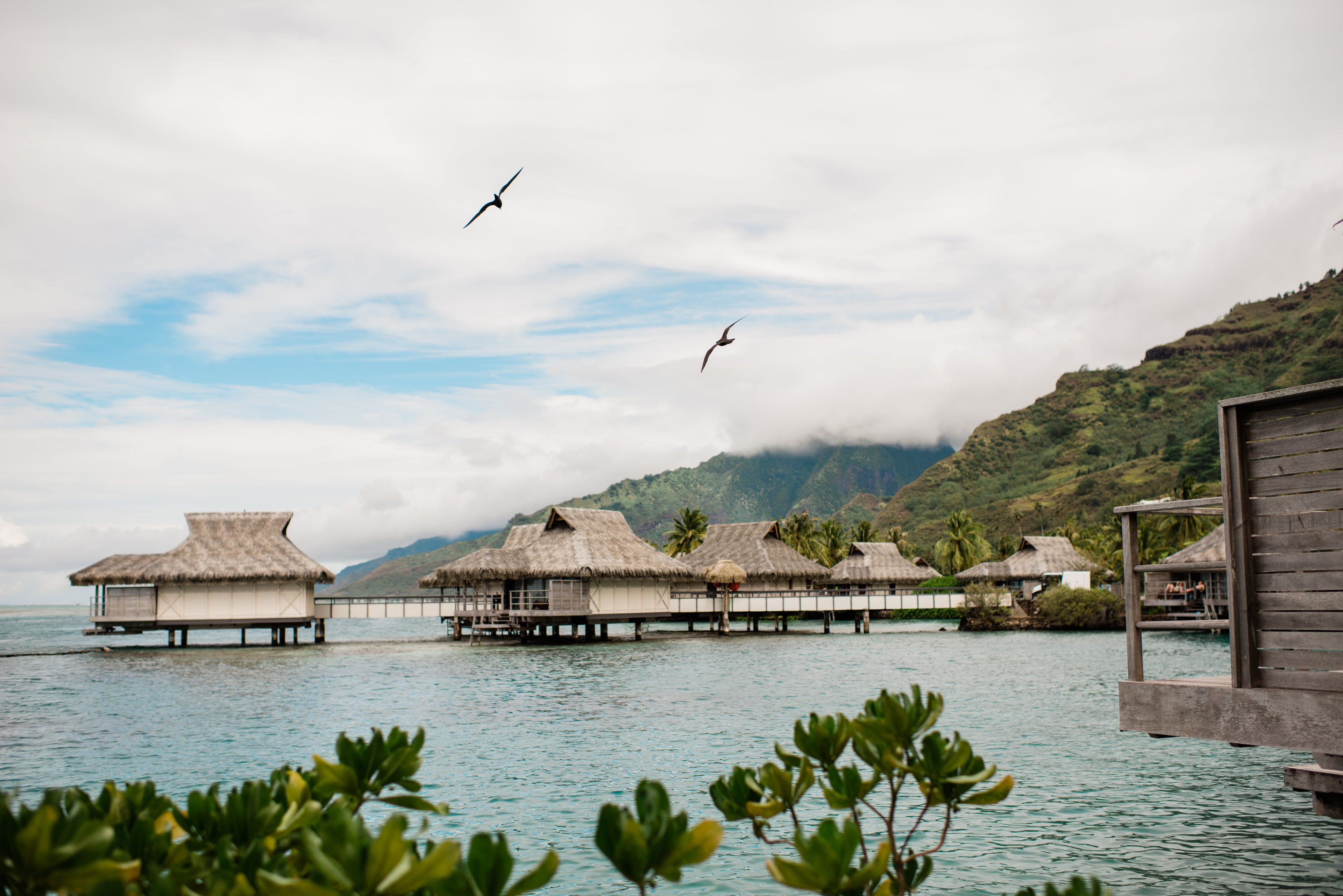 InterContinental Resort and Spa Moorea - overwater bungalows water