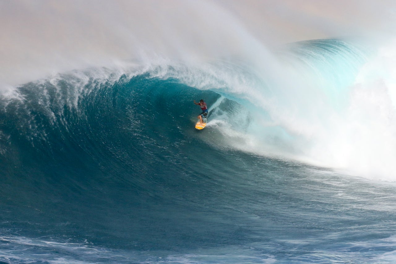 Jaws Surf Break aka Pe'ahi (Photo by Darryl Oumi/Getty Images)