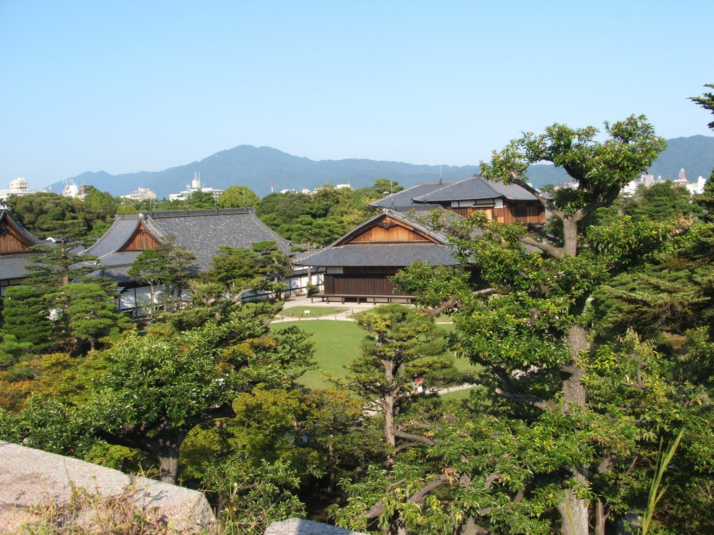 Kyoto is full of green spaces and dotted with temples. Photo: Elen Turner