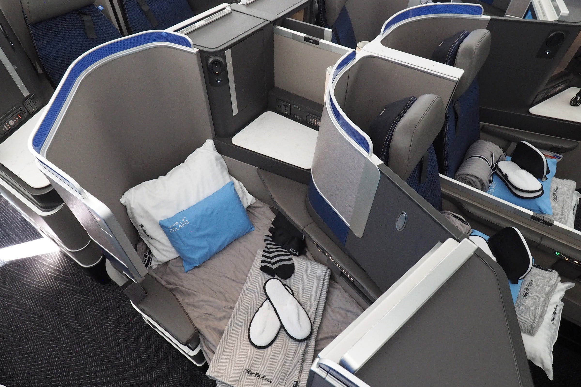 I was able to book multiple saver awards in United's Polaris business-class cabin. Photo by Zach Honig/The Points Guy.