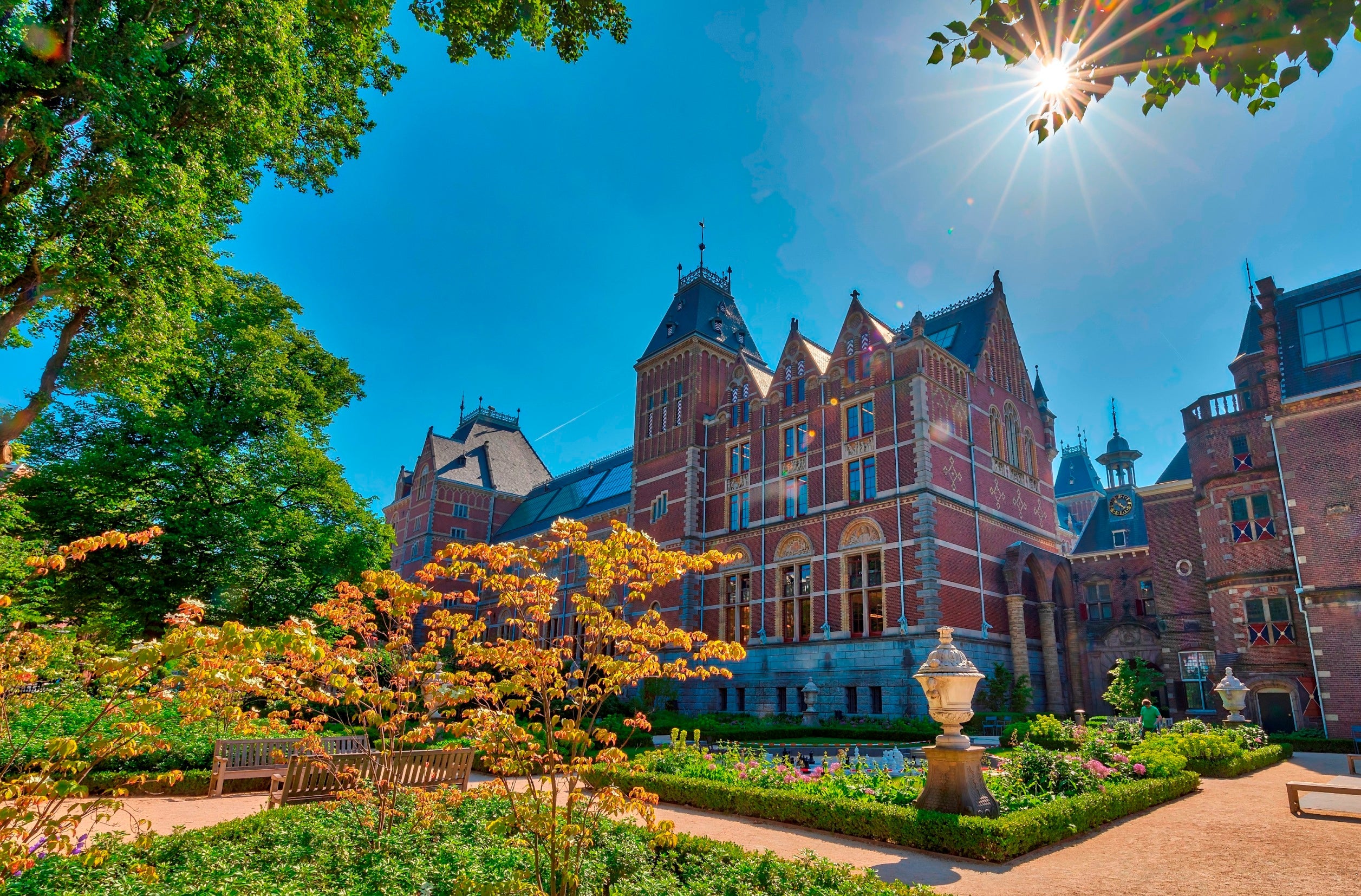 gardens at Rijksmuseum