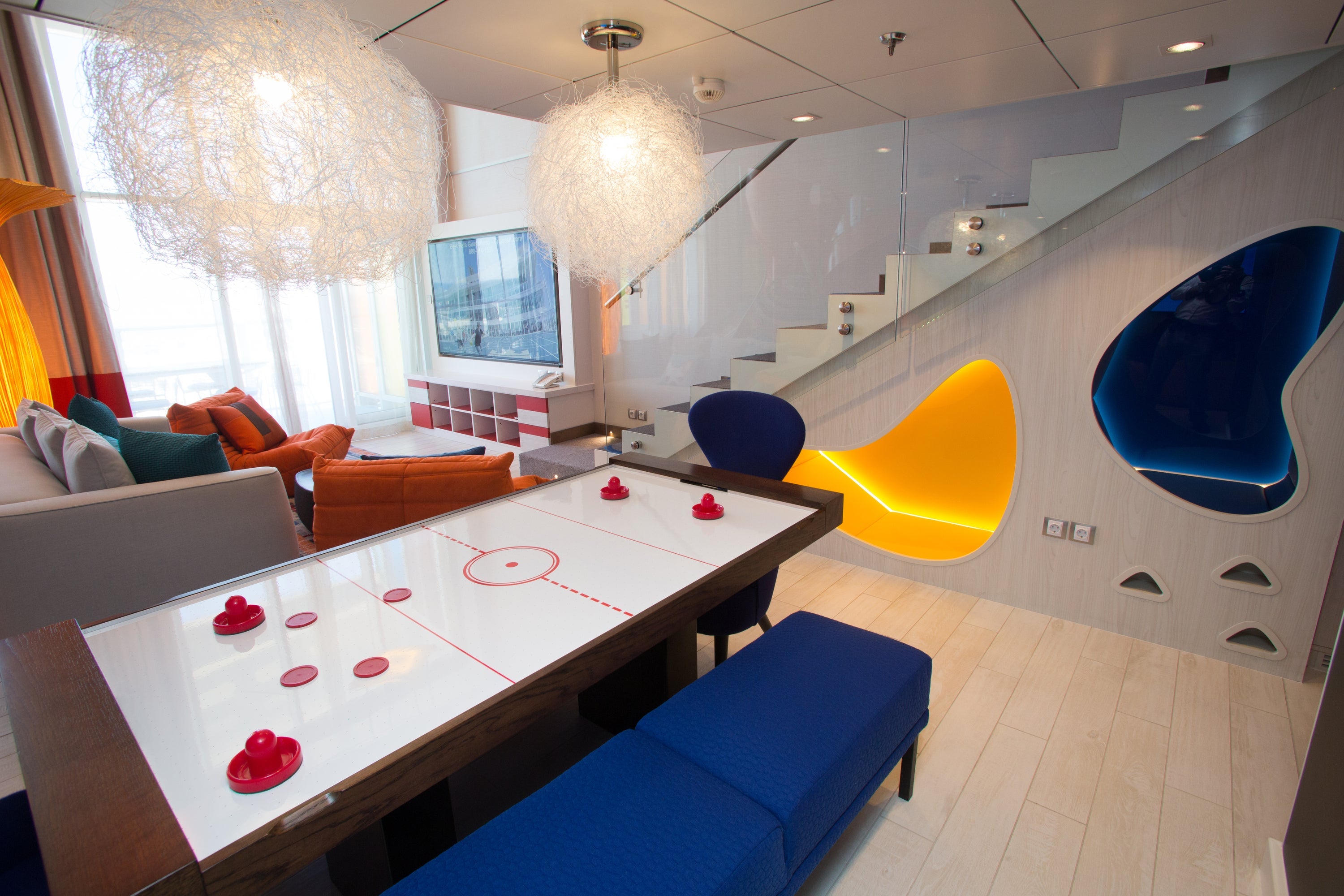Royal Caribbean Symphony of the Seas - Ultimate Family Suite Air Hockey