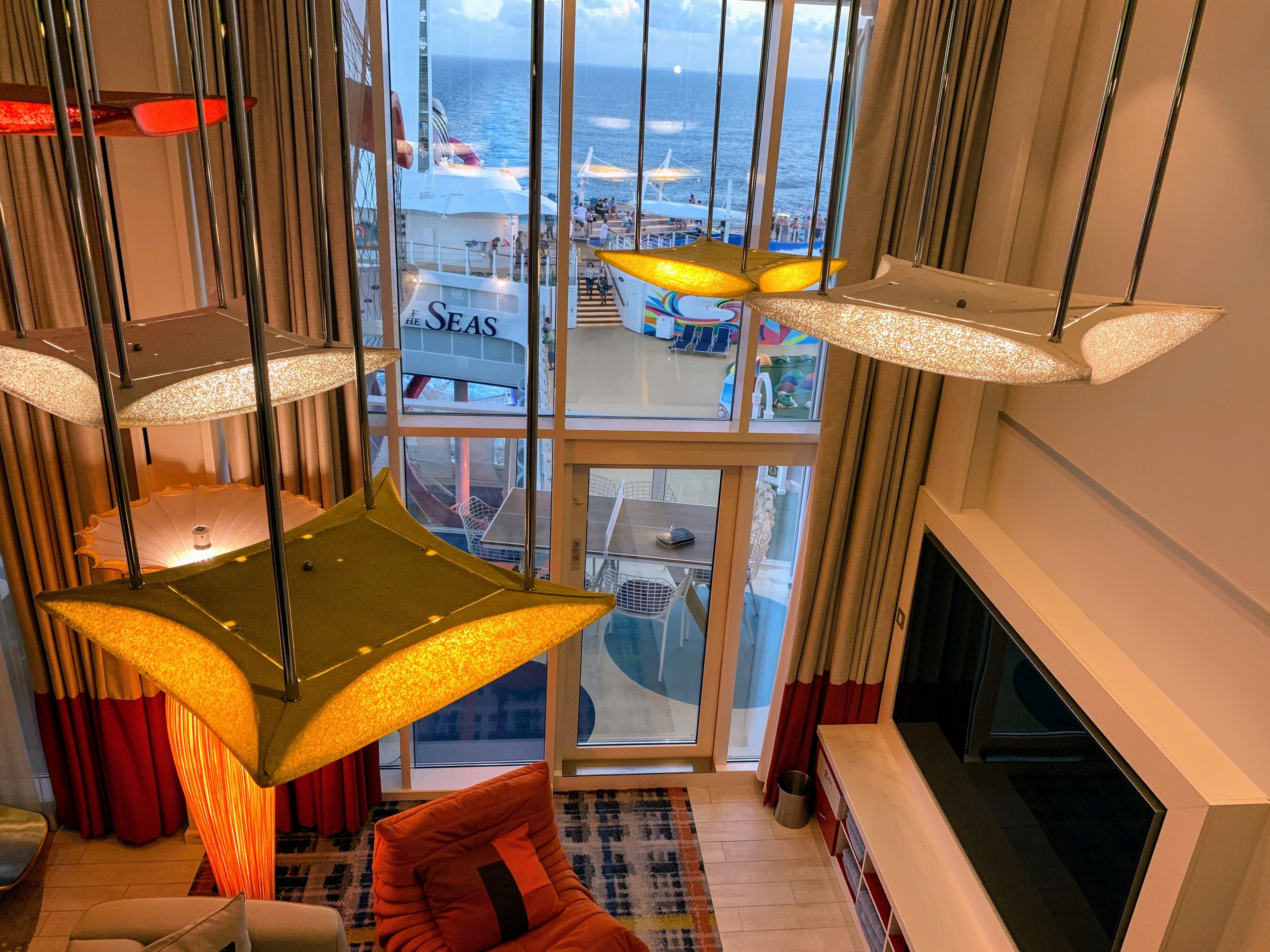 Royal Caribbean Symphony of the Seas - Ultimate Family Suite Balcony View