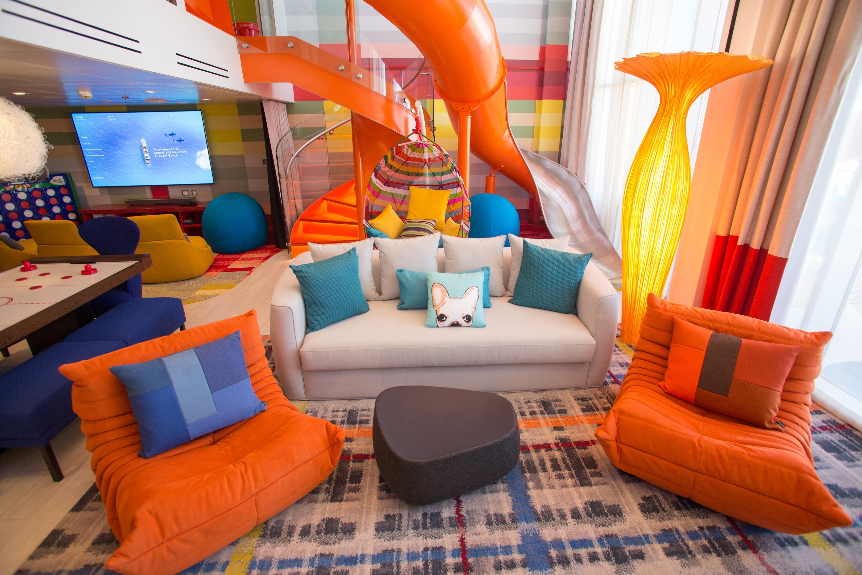 Royal Caribbean Symphony of the Seas - Ultimate Family Suite Living Area