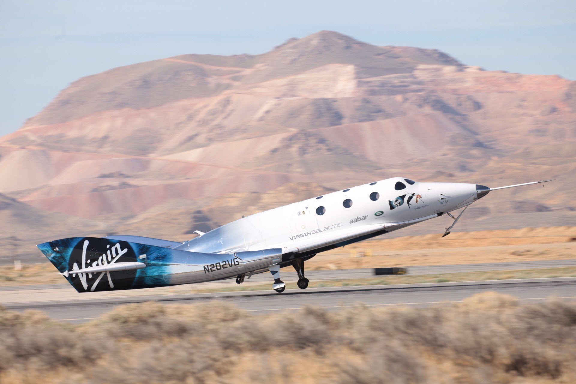 Virgin Galactic VSS Unity Test Flight
