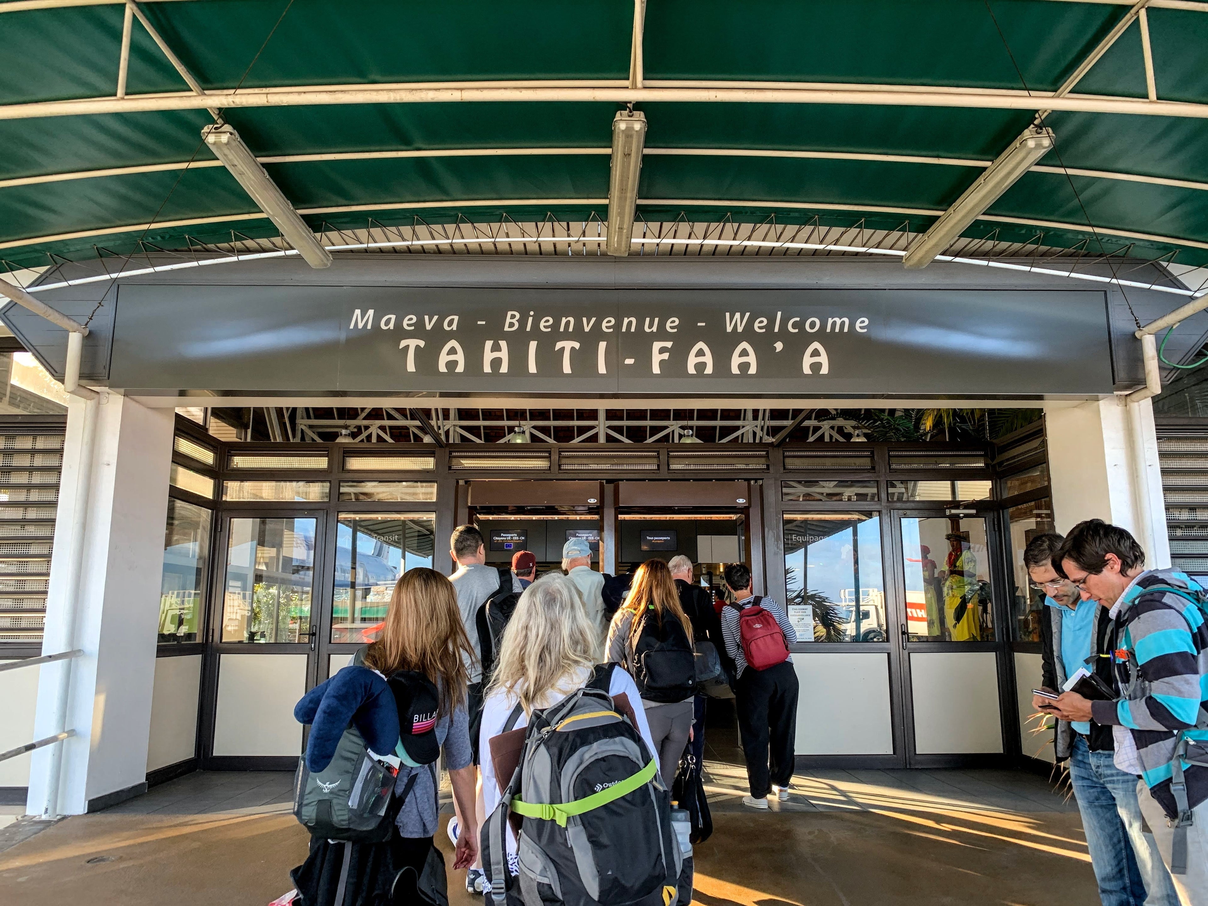 Welcome to Tahiti French Polynesia FAAA PPT Airport