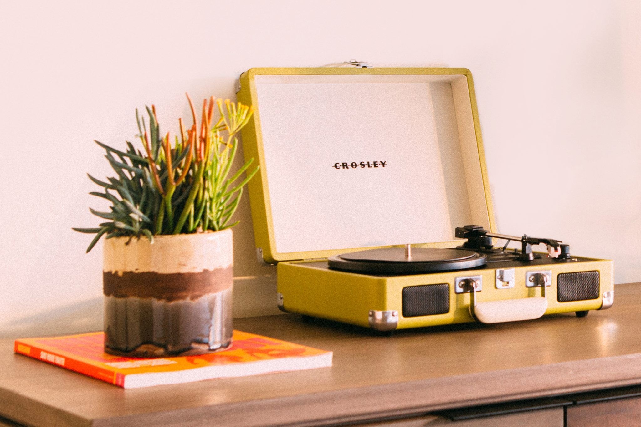 The Goodland in Santa Barbara goes retro with vinyl and record players. Image courtesy of Kimpton Hotels.