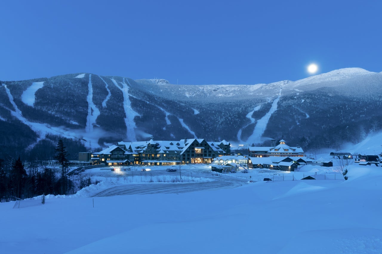 Mount Mansfield in Stowe, VT. (Photo via Shutterstock)