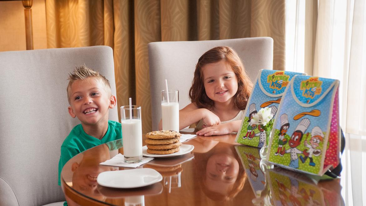 Omni Hotels & Resorts feature a Sensational Kids program, with free welcome goodies. Image courtesy of Omni Hotels.
